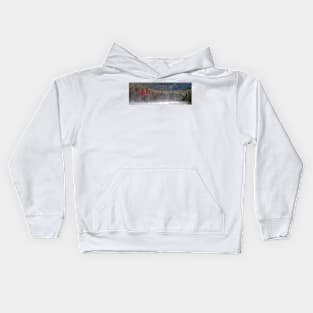 Early morning mist Kids Hoodie